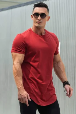 Youngla 402 Perfect Tee-Scallop Bottom<Men Shirts