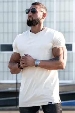 Youngla 411 Perfect Tee-Straight Bottom<Men Shirts
