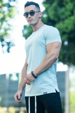 Youngla 411 Perfect Tee-Straight Bottom<Men Shirts