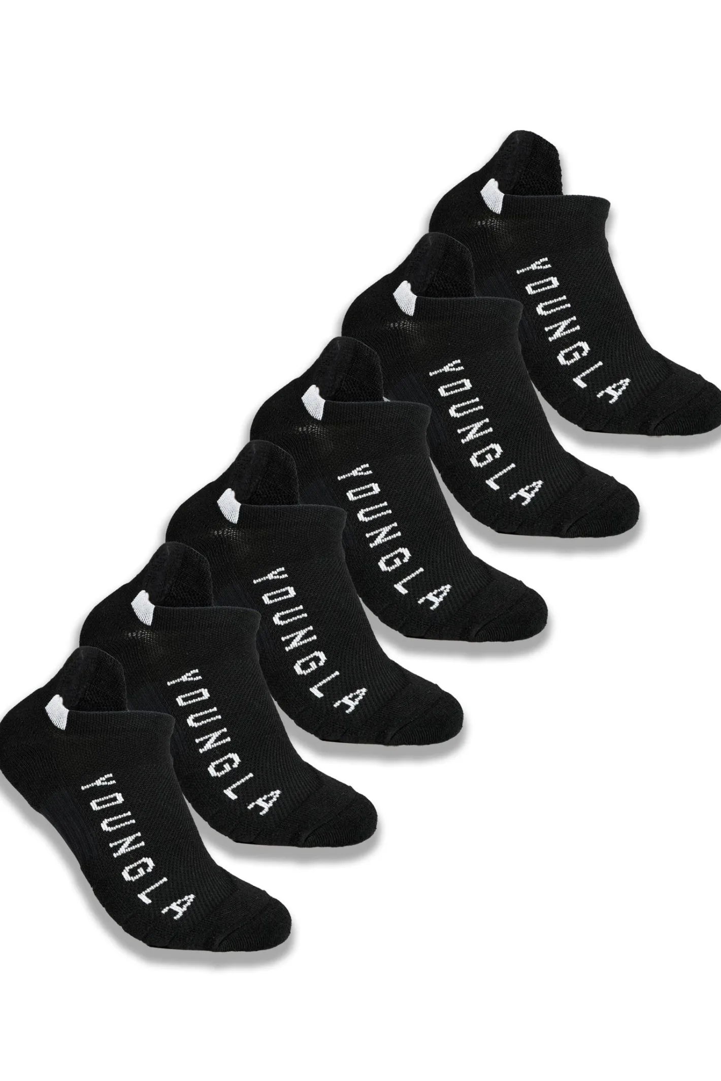 Youngla 710 Performance Ankle Socks 3-Pack<Men Accessories