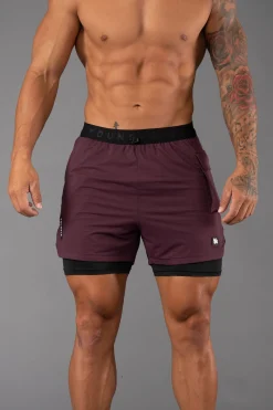 Youngla 121 Performance Line Compression Shorts<Men Shorts