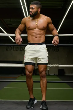 Youngla 121 Performance Line Compression Shorts<Men Shorts