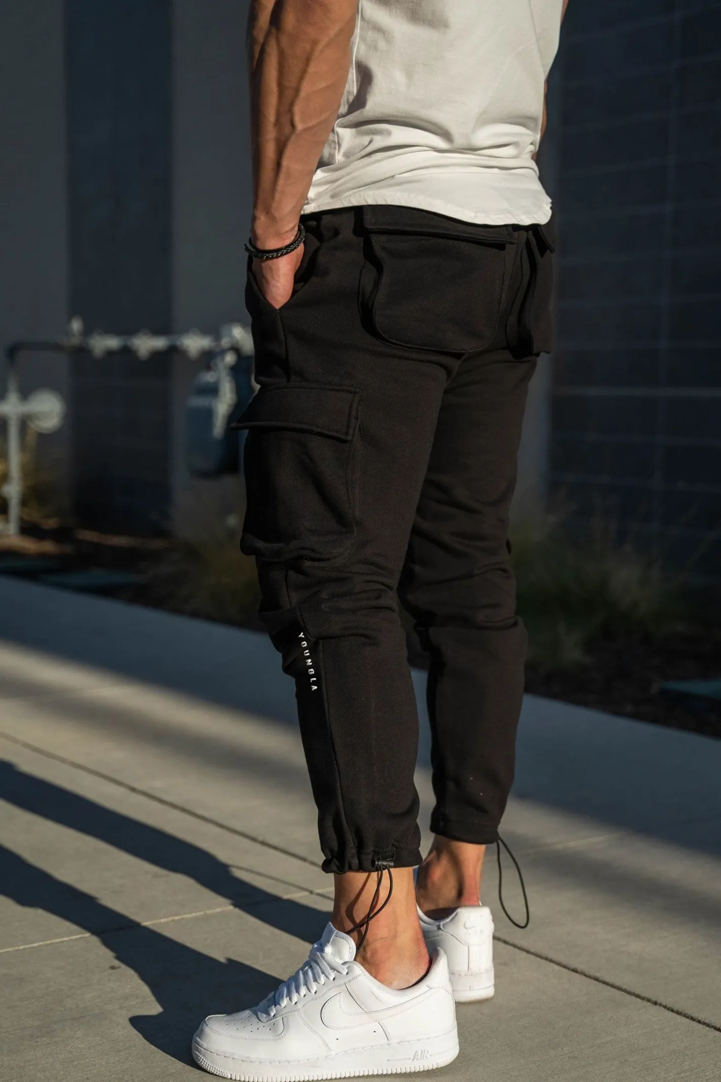 Youngla 206 Rambo Combat Joggers<Men Joggers