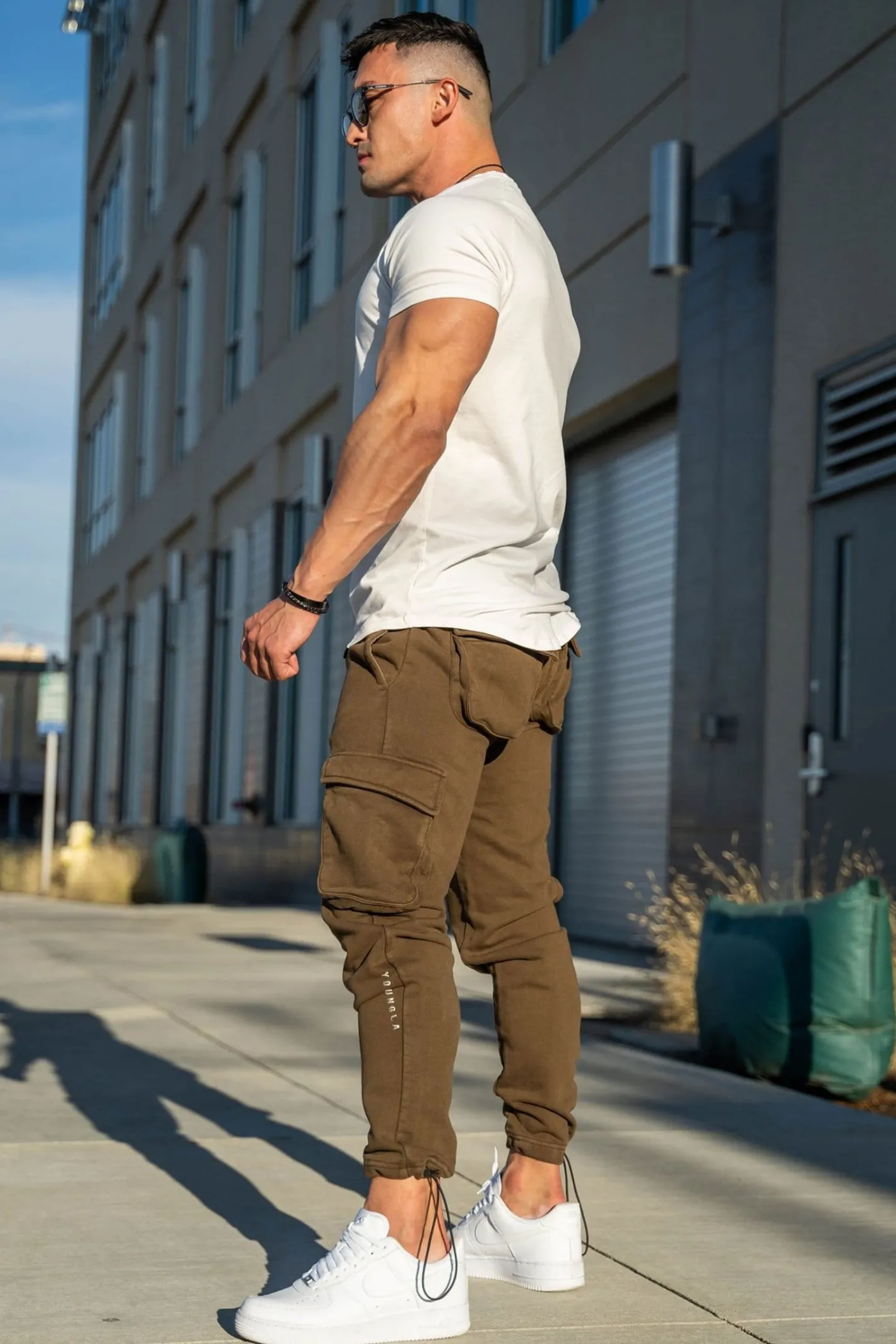 Youngla 206 Rambo Combat Joggers<Men Joggers