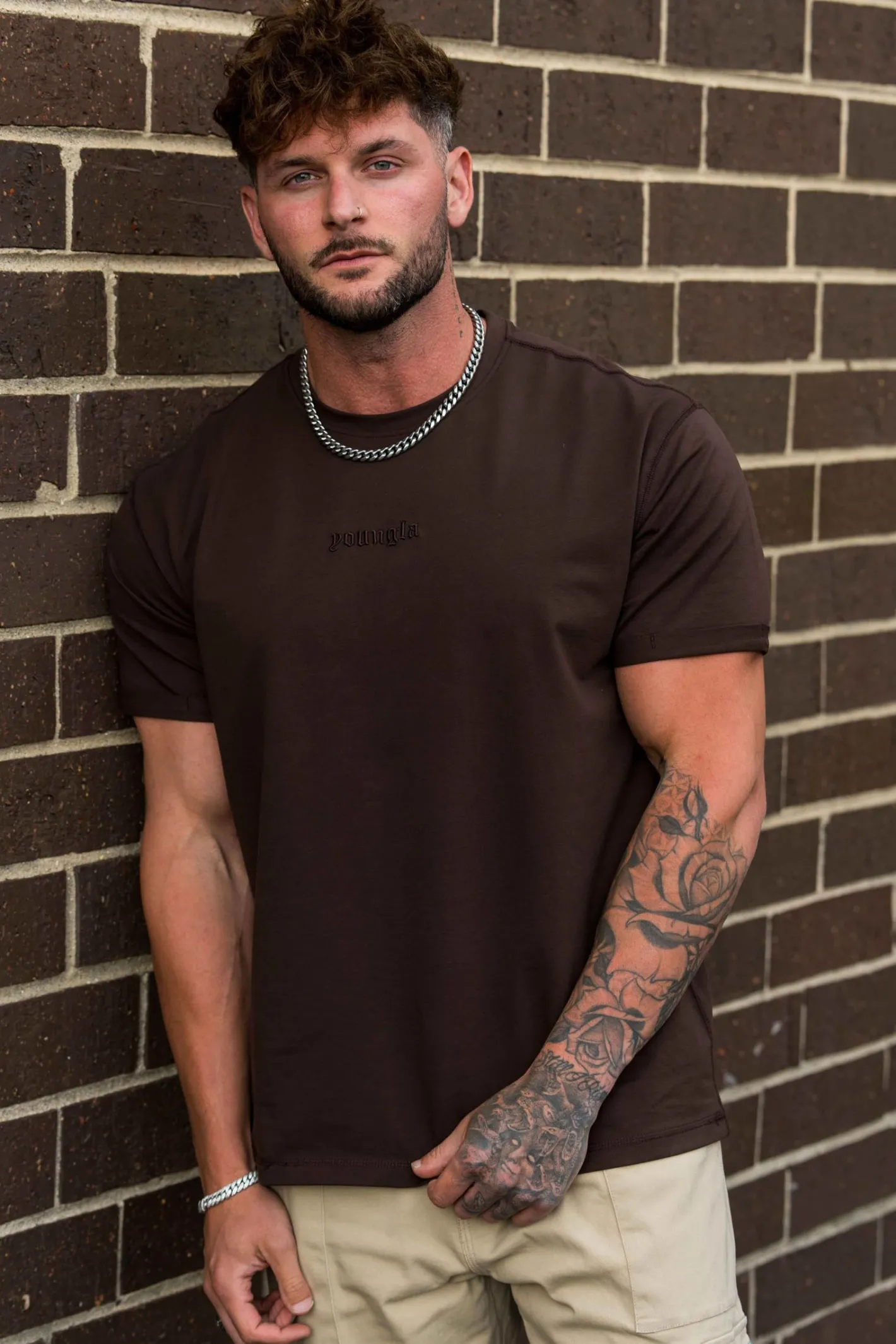 Youngla 418 Resist Tees<Men Shirts