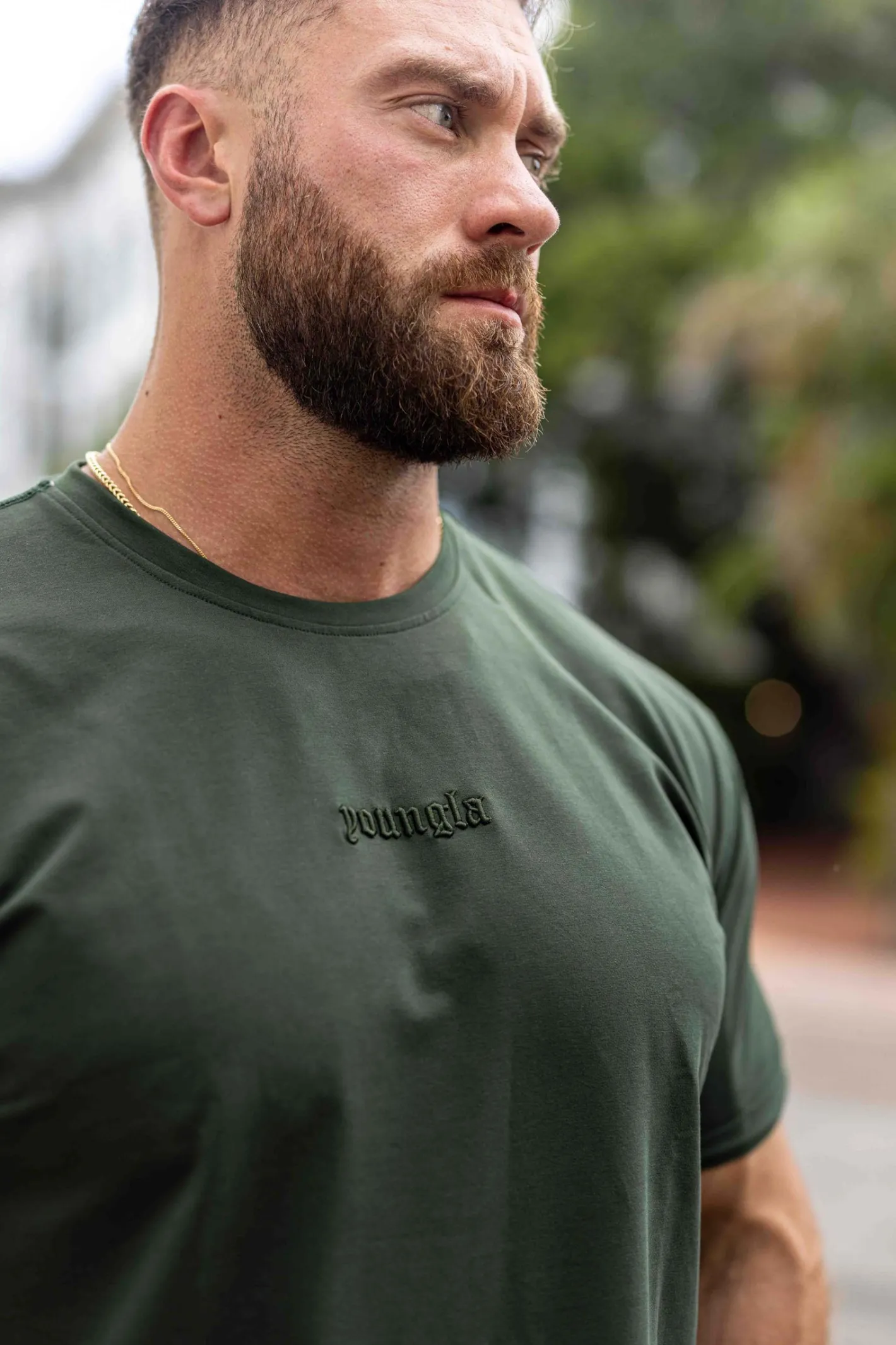 Youngla 418 Resist Tees<Men Shirts