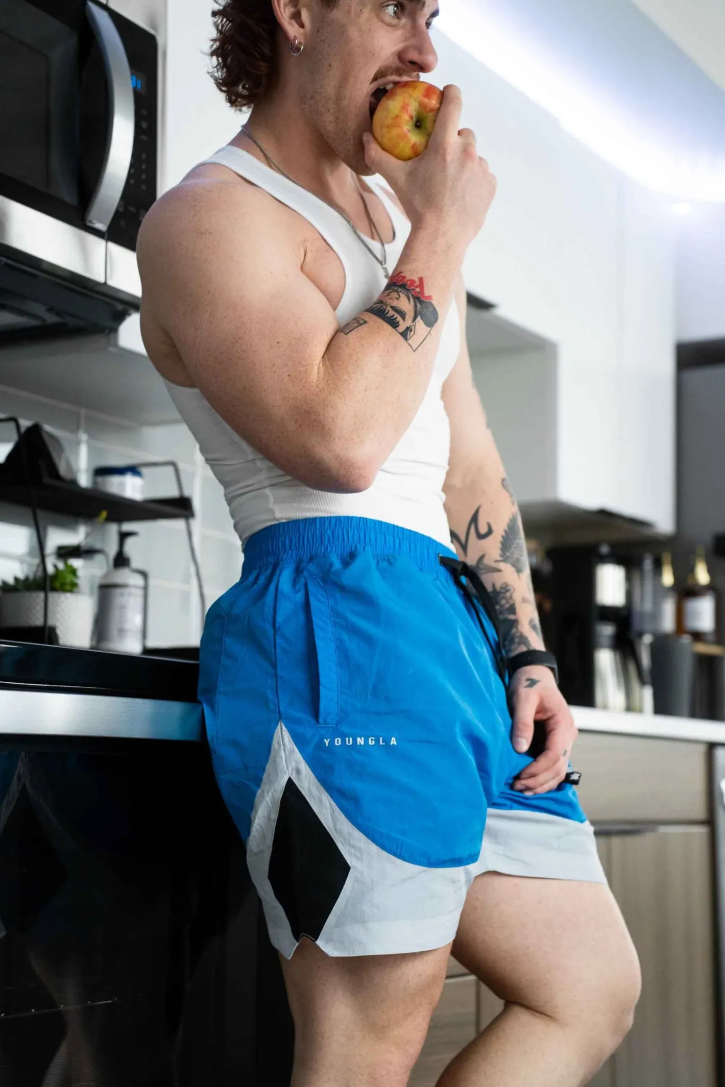 Youngla 109 Retro Shorts<Men Shorts