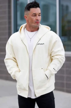 Youngla 546 Rivet Zipup Hoodies<Men Outerwear