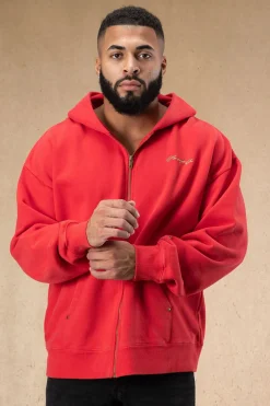 Youngla 546 Rivet Zipup Hoodies<Men Outerwear