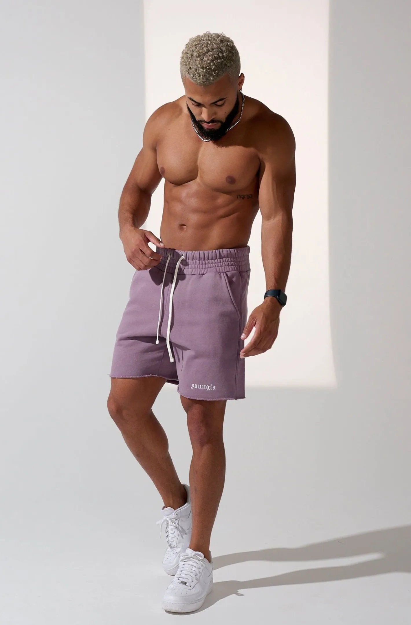 Youngla 110 San Diego Terry Shorts<Men Shorts