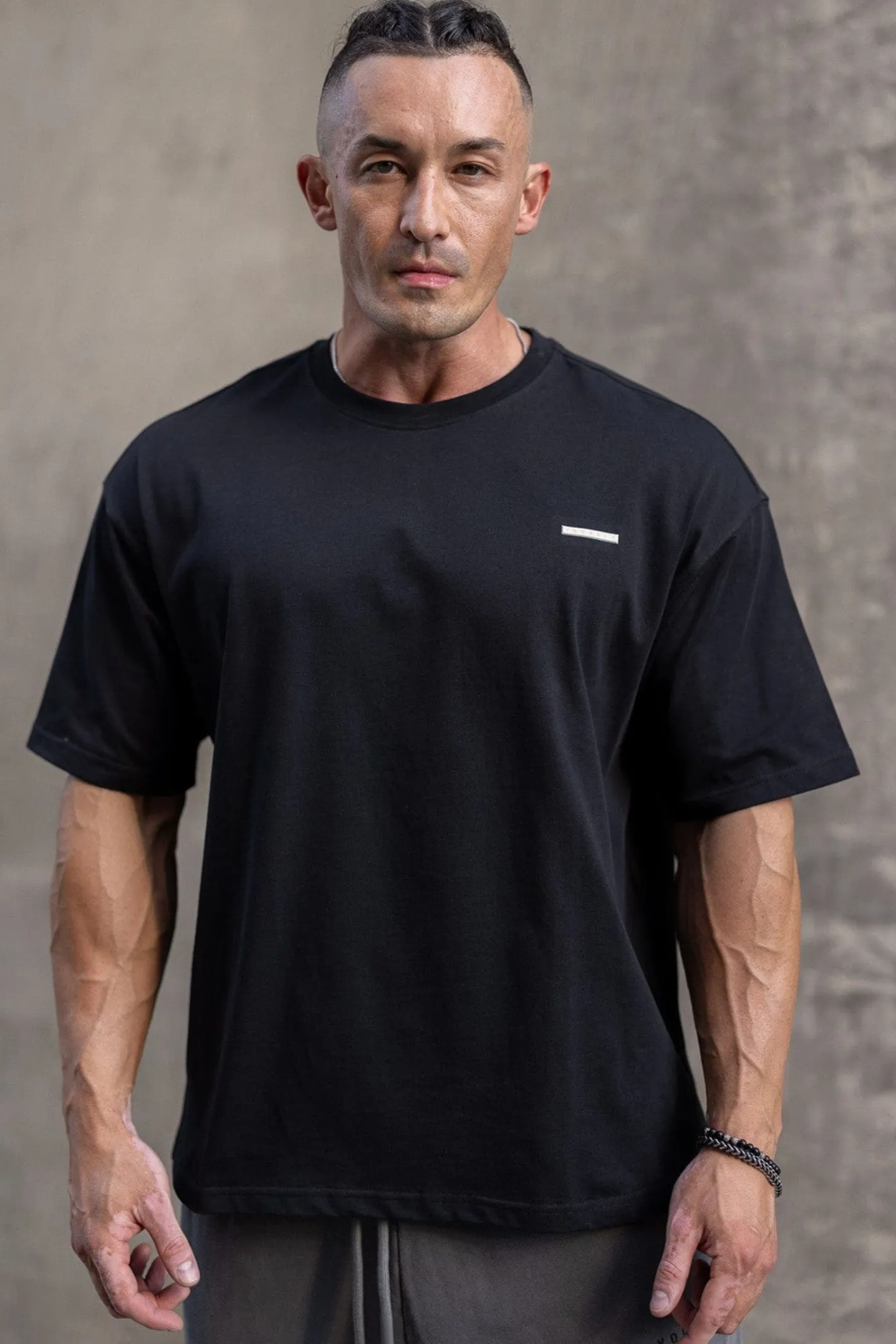 Youngla 436 Stamped Tees<Men Shirts