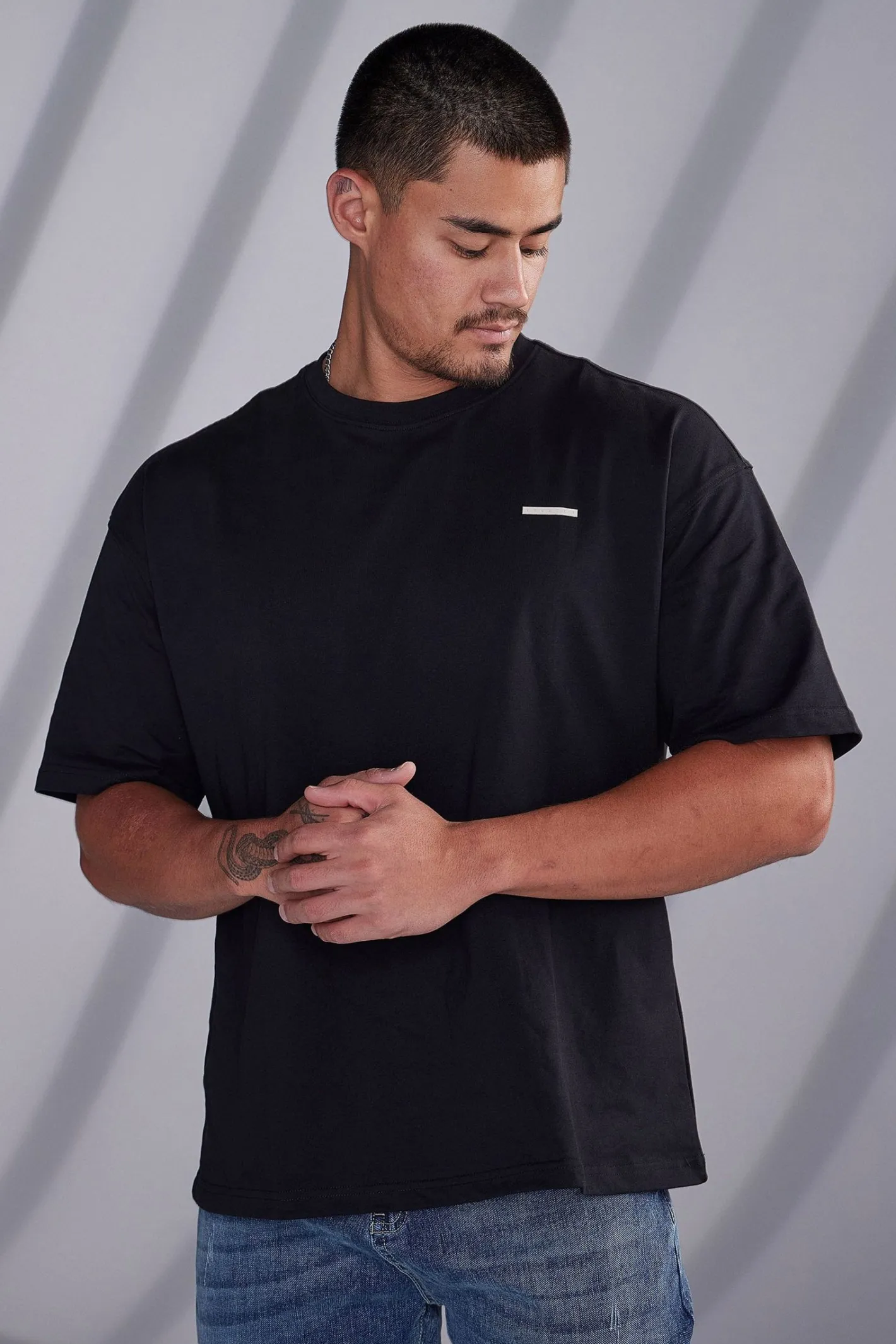 Youngla 436 Stamped Tees<Men Shirts