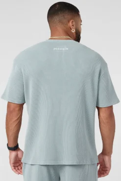 Youngla 427 Summer Waffle Tees<Men Shirts