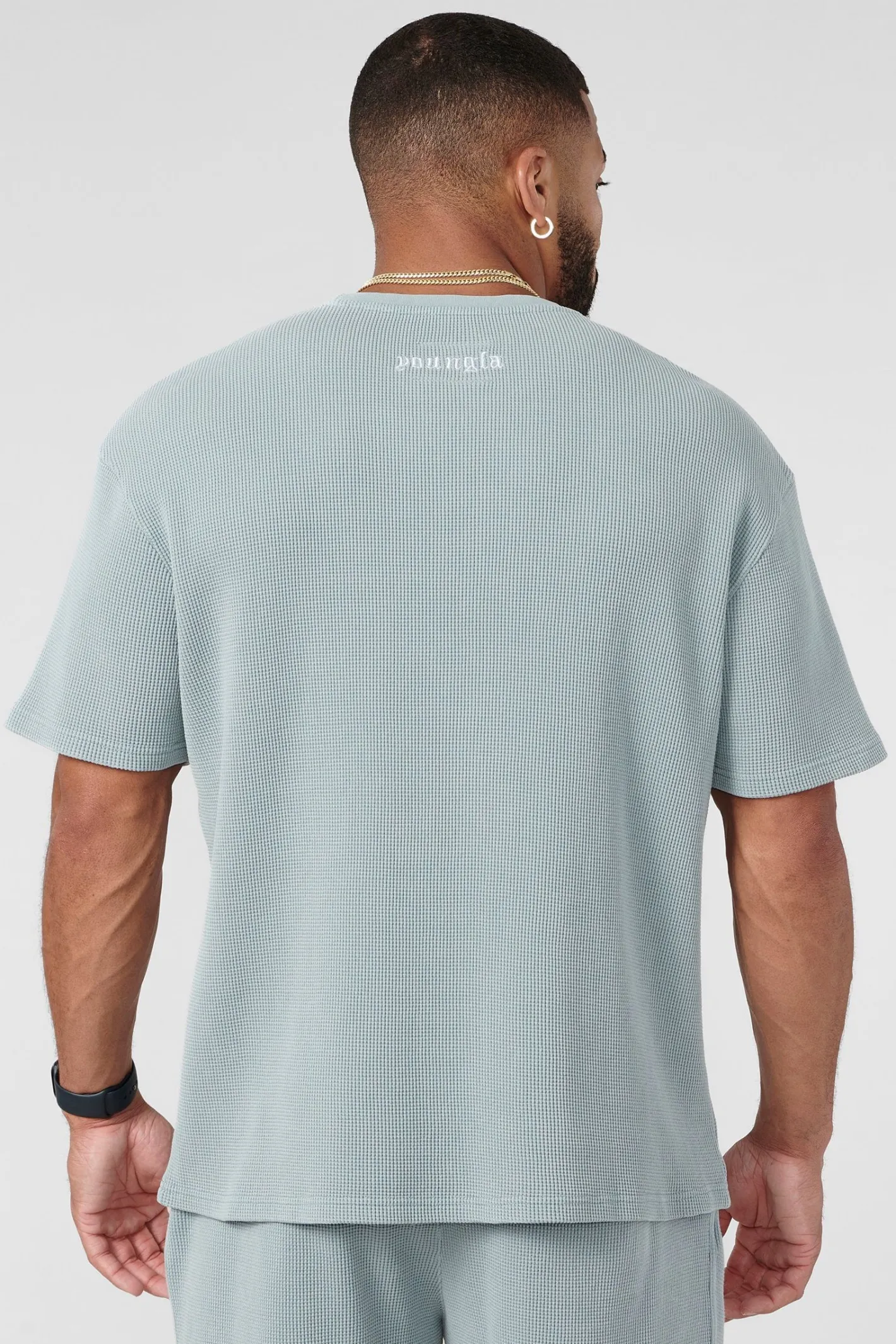 Youngla 427 Summer Waffle Tees<Men Shirts