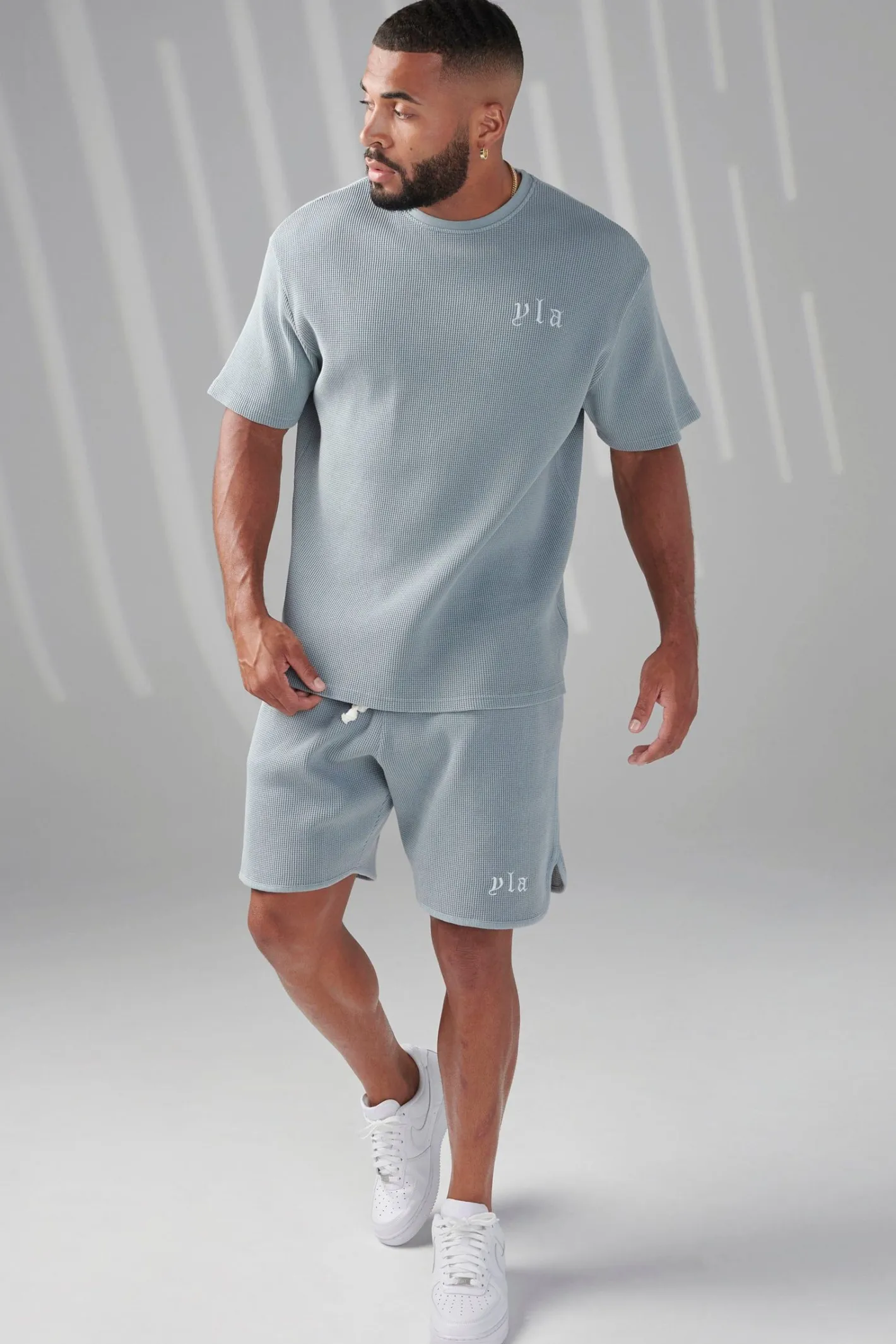 Youngla 427 Summer Waffle Tees<Men Shirts