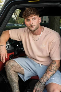 Youngla 427 Summer Waffle Tees<Men Shirts