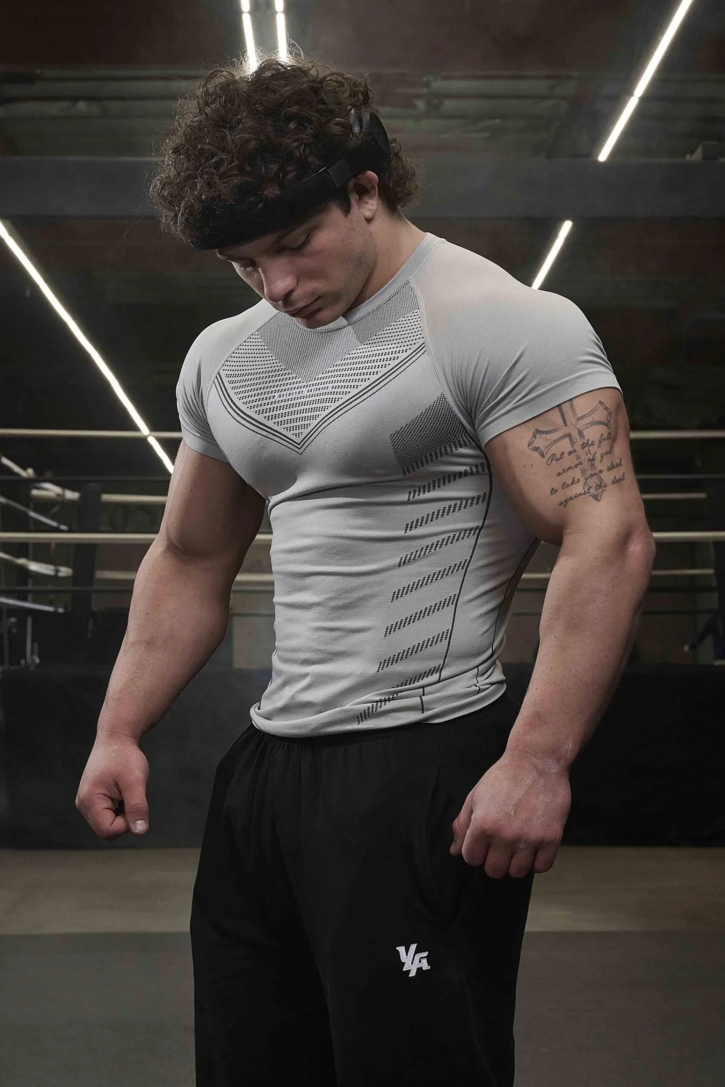 Youngla 465 Superhero Compression Tees<Men Shirts