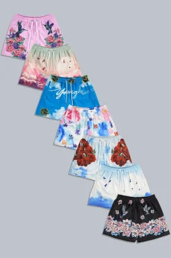 Youngla 141 The Block Party Shorts<Men Shorts