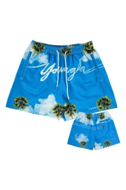 Youngla 141 The Block Party Shorts<Men Shorts