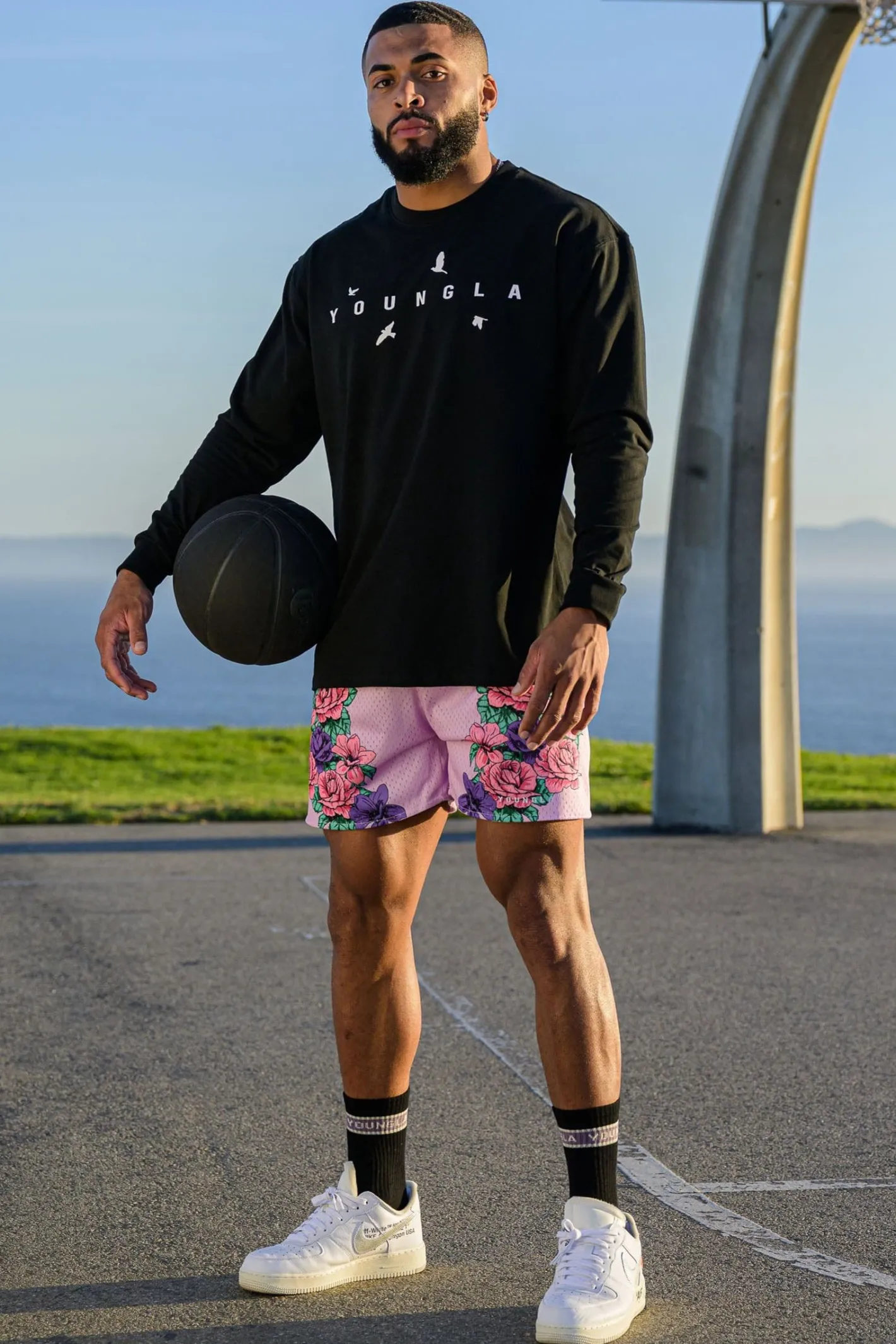 Youngla 141 The Block Party Shorts<Men Shorts
