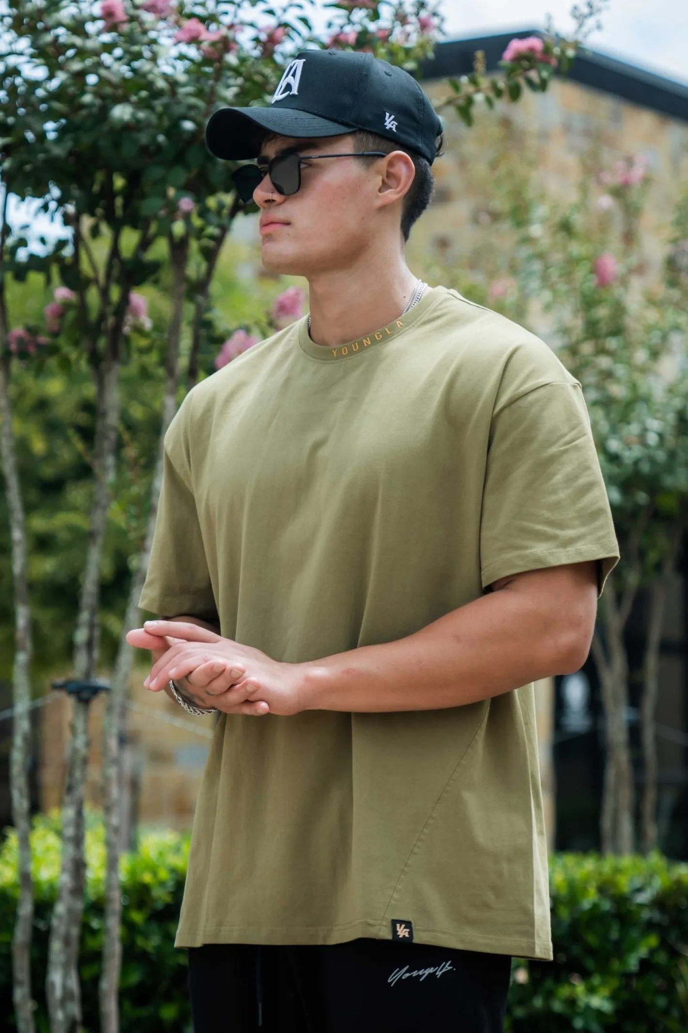 Youngla 429 Trademark Tees<Men Shirts