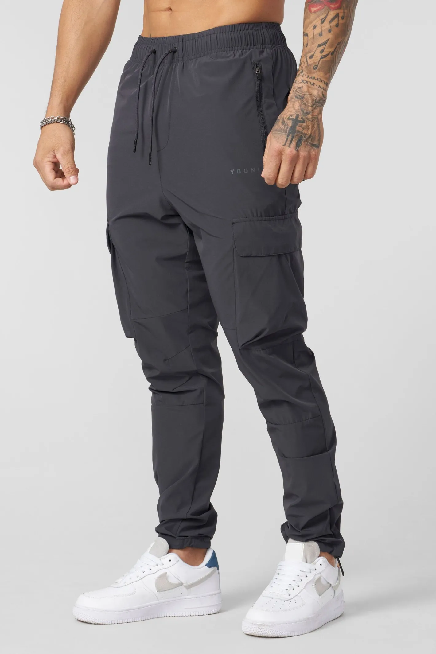 Youngla 218 Travel Cargo Joggers New Colors<Men Joggers