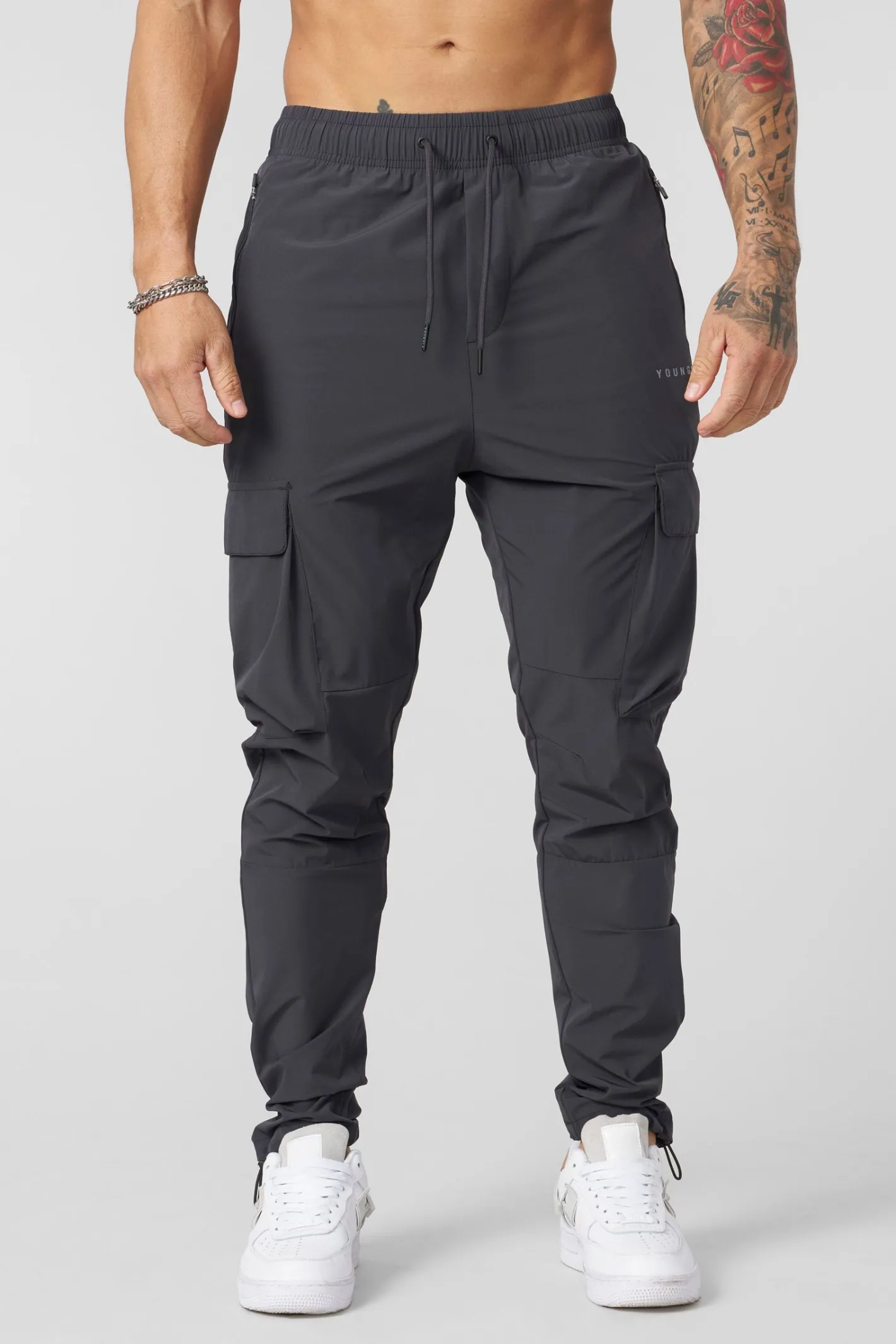 Youngla 218 Travel Cargo Joggers New Colors<Men Joggers