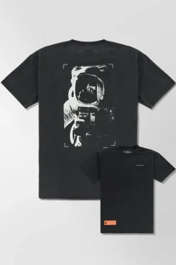Youngla 449 Washed Drip Tees<Men Shirts