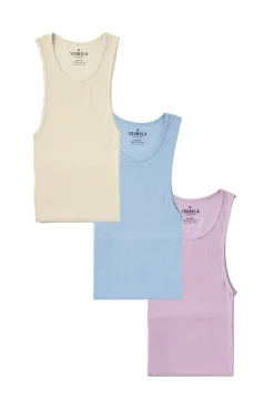 Youngla 340 Wife Lovers-3 Pack<Men Tanks