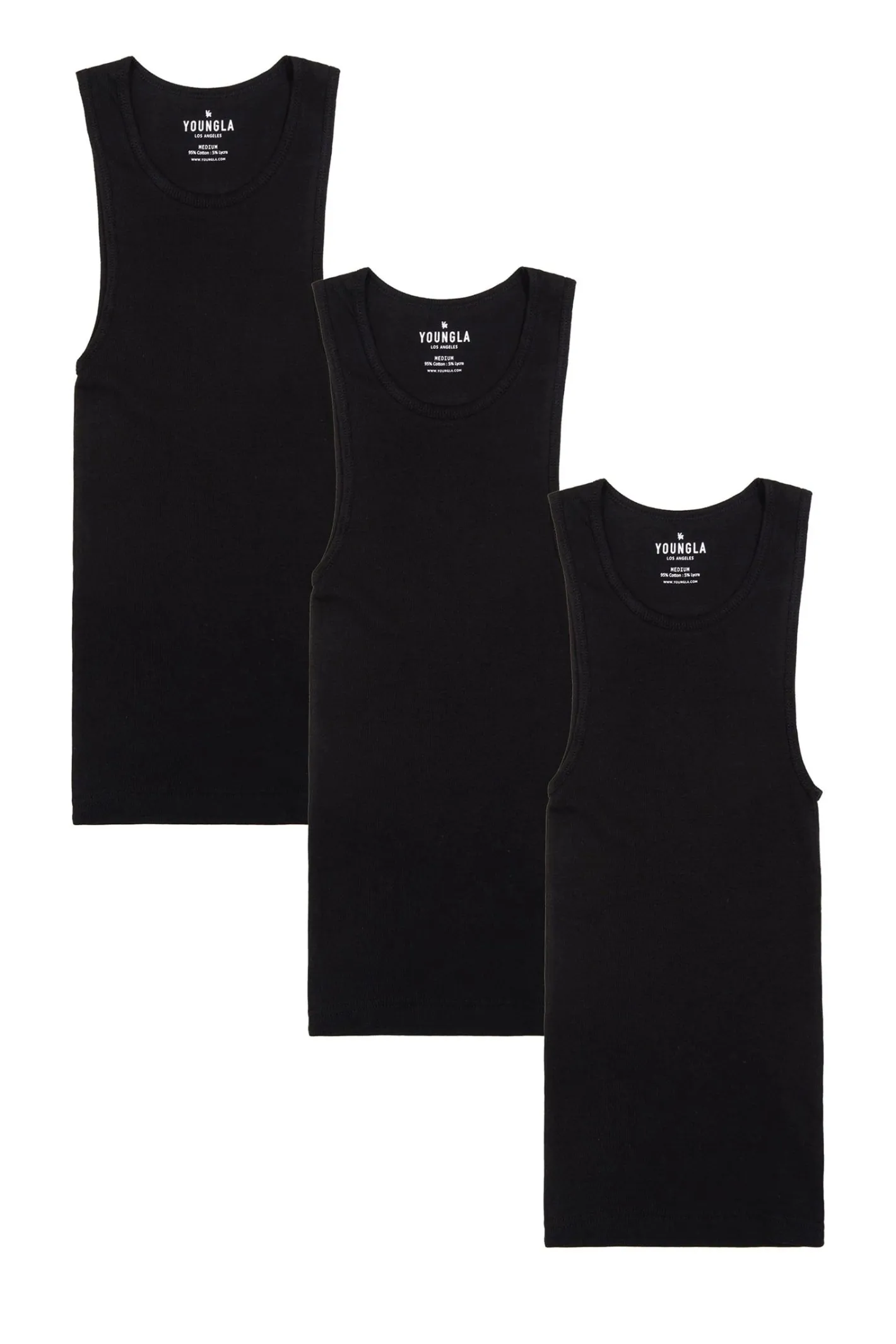 Youngla 340 Wife Lovers-3 Pack-New Colors<Men Tanks