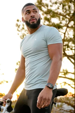 Youngla 423 Zephyr Compression Short Sleeve<Men Shirts