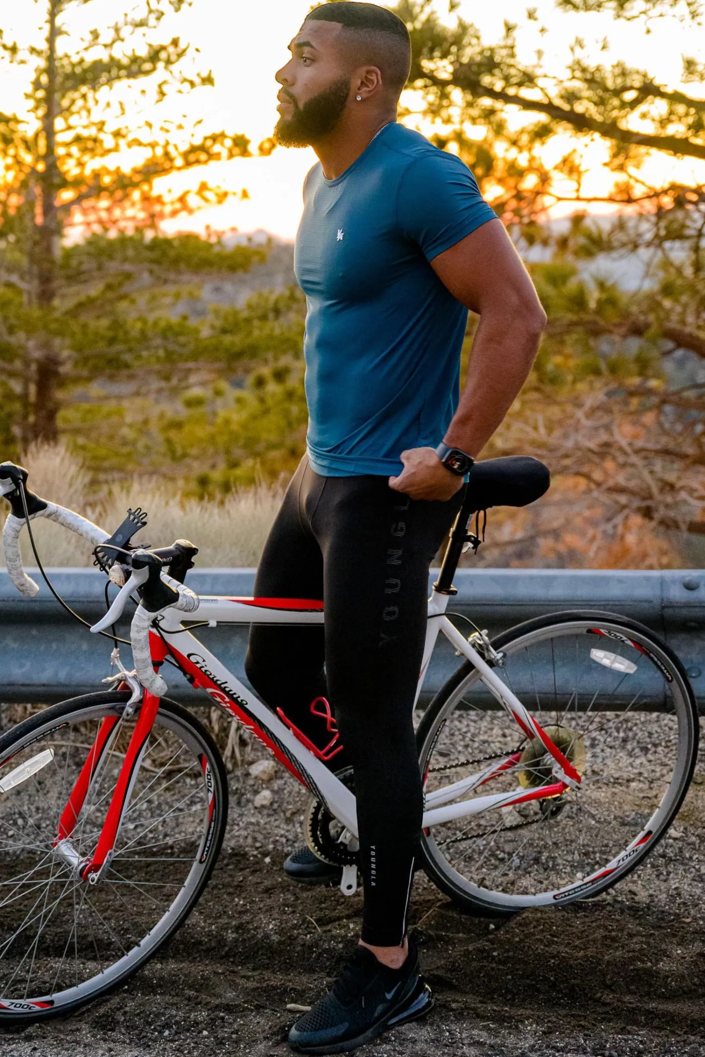 Youngla 423 Zephyr Compression Short Sleeve<Men Shirts
