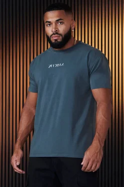 Youngla 470-Abstract Tees<Men Shirts