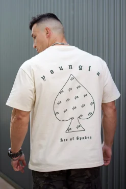 Youngla 4098-Ace Of Spades Tees<Men Shirts