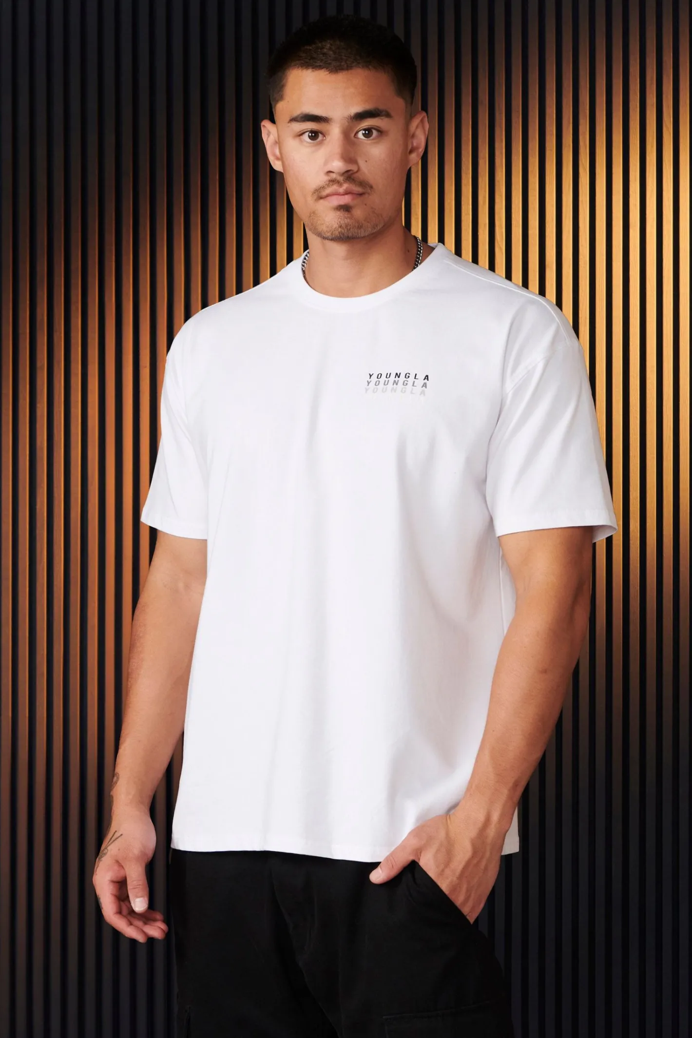 Youngla 483-Archives Tee<Men Shirts