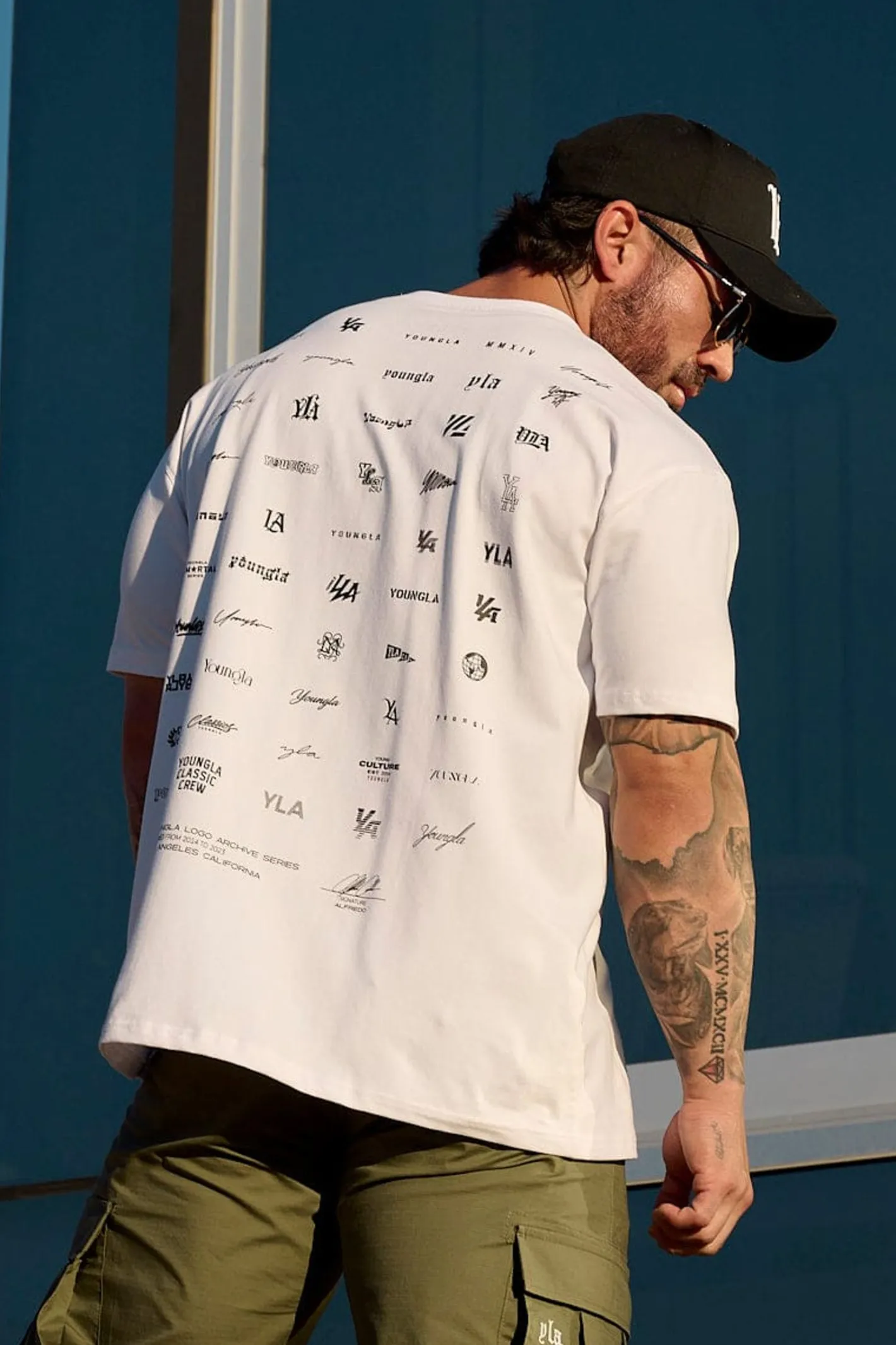 Youngla 483-Archives Tee<Men Shirts