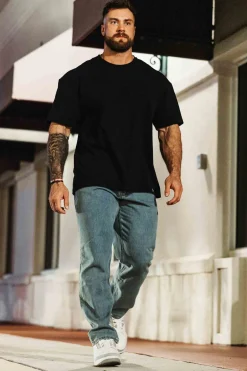 Youngla 609-Baggy Jeans<Men Pants & Jeans