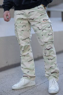 Youngla 602-Camo Tactical Cargos<Men Pants & Jeans