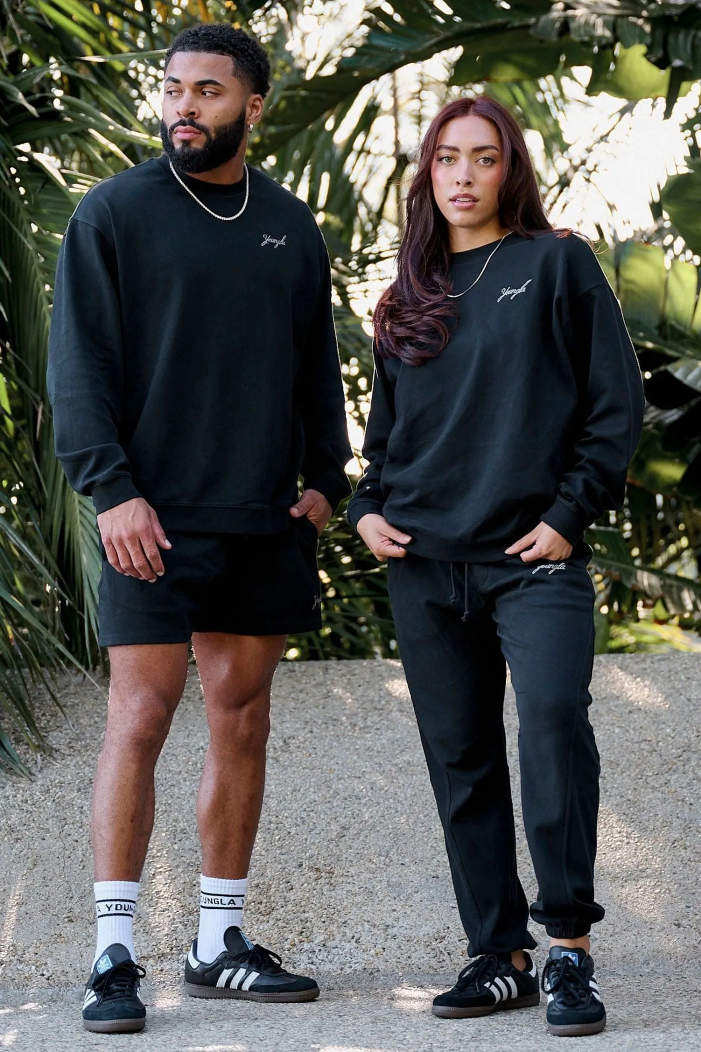 Youngla 5004-Cloud Comfort Set-Crewneck<Men Shirts