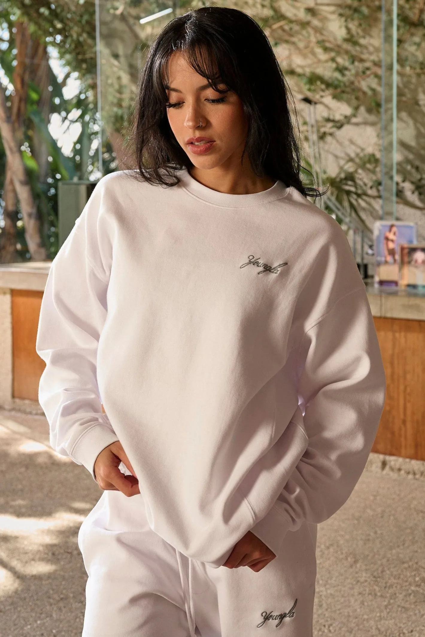 Youngla 5004-Cloud Comfort Set-Crewneck<Men Shirts