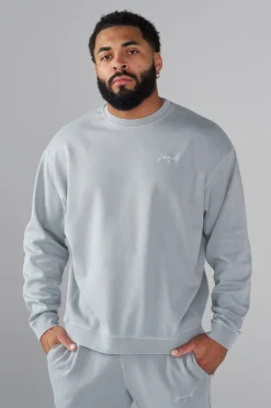 Youngla 5004-Cloud Comfort Set-Crewneck<Men Shirts