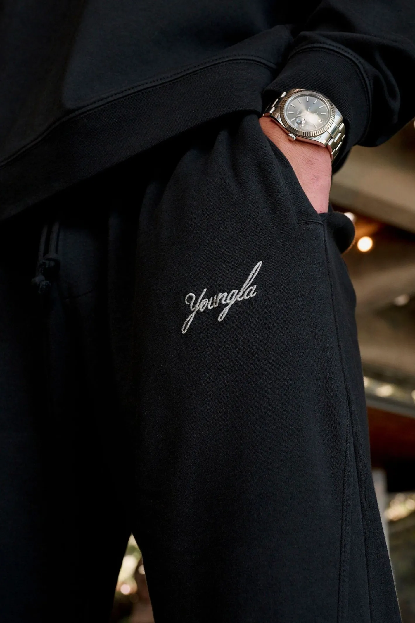 Youngla 2098-Cloud Comfort Set-Joggers<Men Joggers