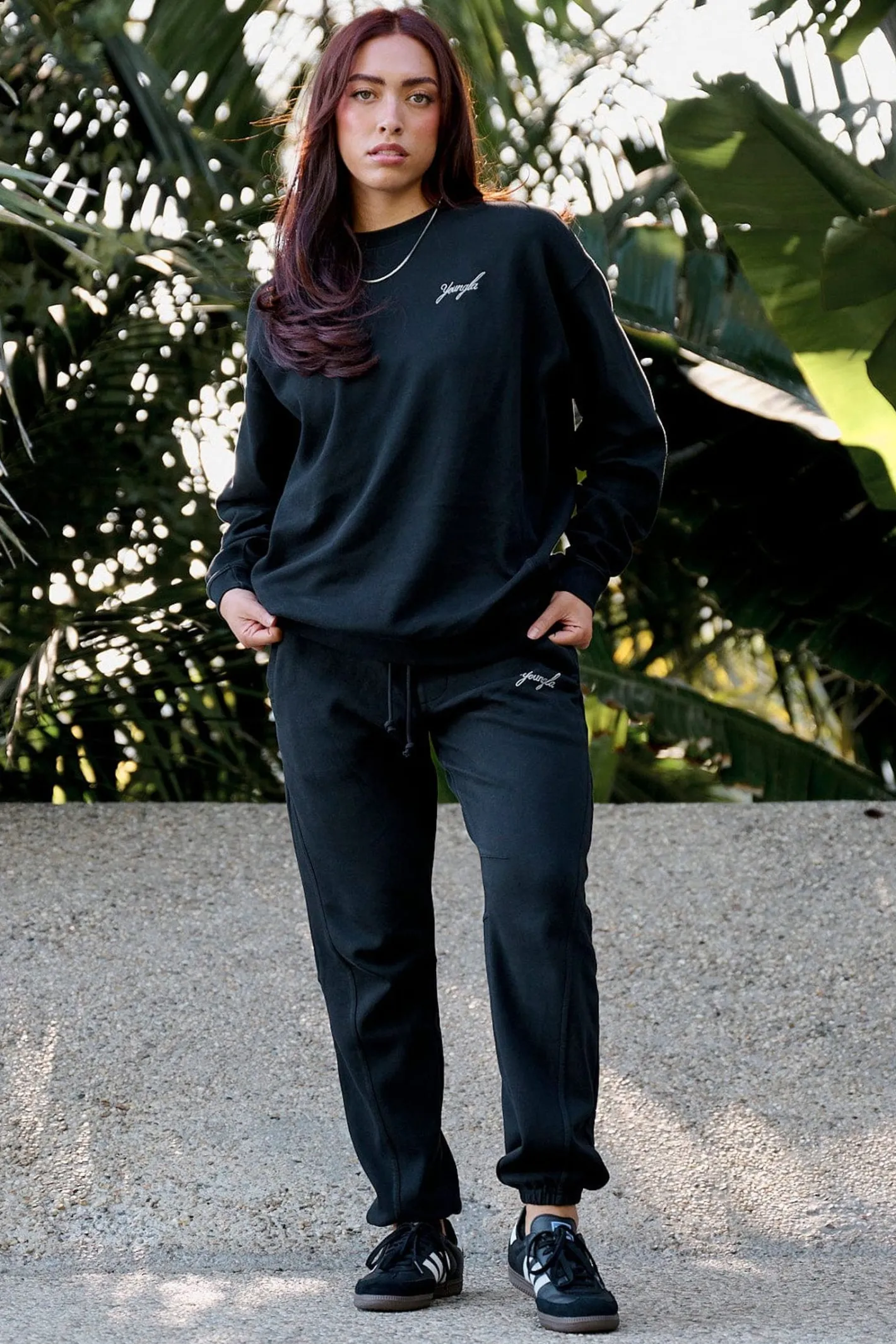 Youngla 2098-Cloud Comfort Set-Joggers<Men Joggers