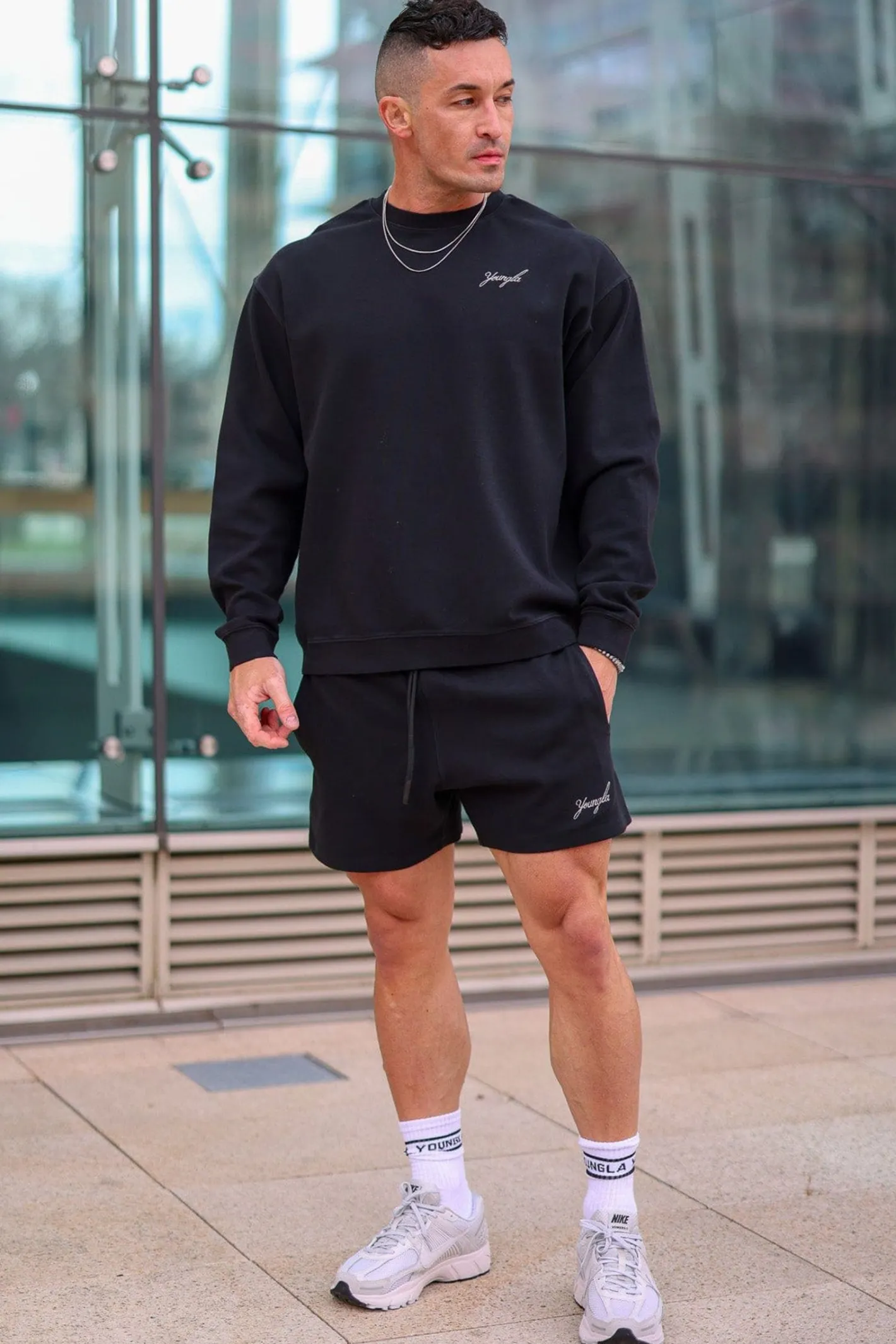 Youngla 1017-Cloud Comfort Set-Shorts<Men Shorts