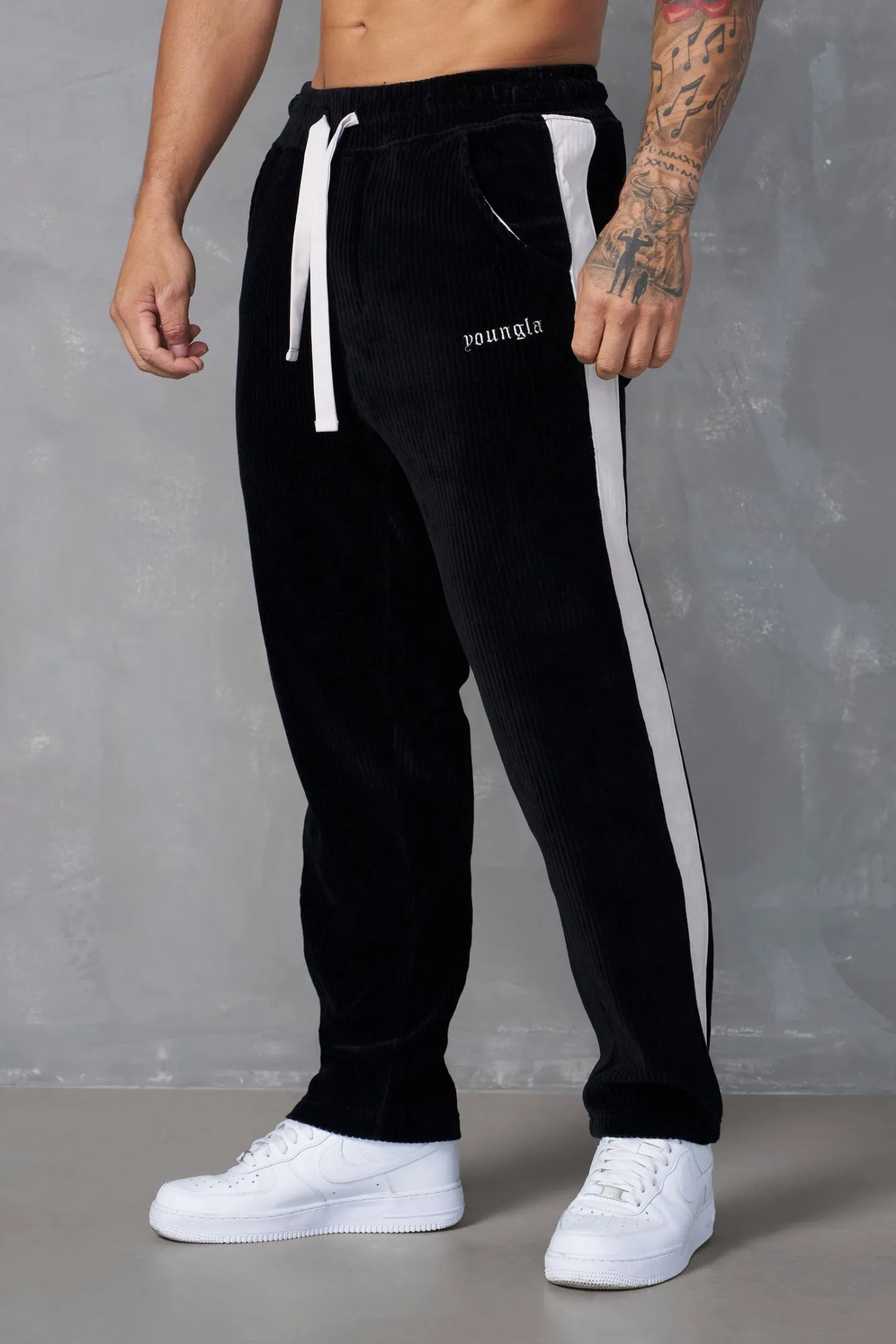 Youngla 221-Corduroy Pants<Men Joggers