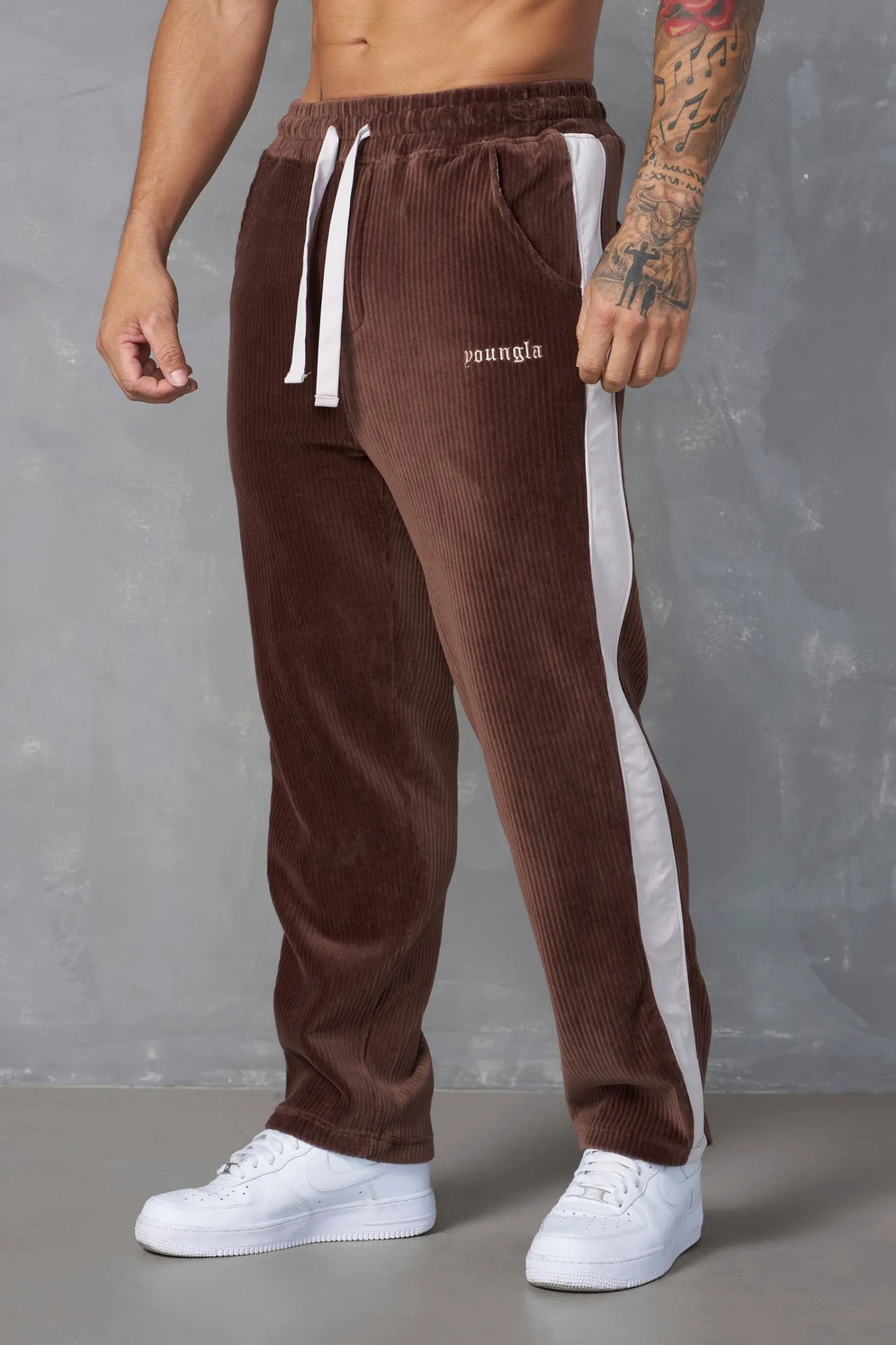 Youngla 221-Corduroy Pants<Men Joggers