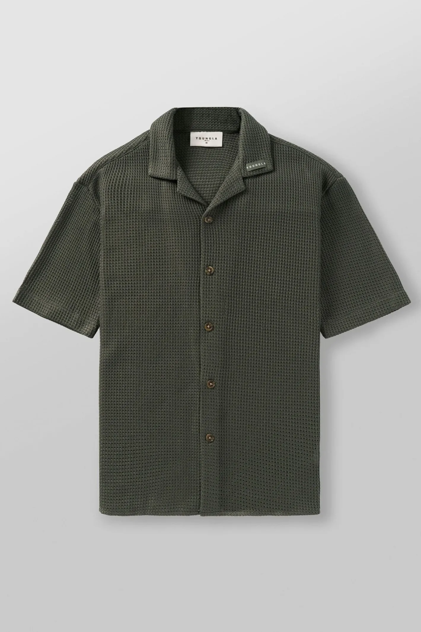 Youngla 4036-Crochet Shirts<Men Shirts
