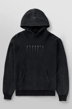 Youngla 551-Drippy Skull Hoodie<Men Outerwear