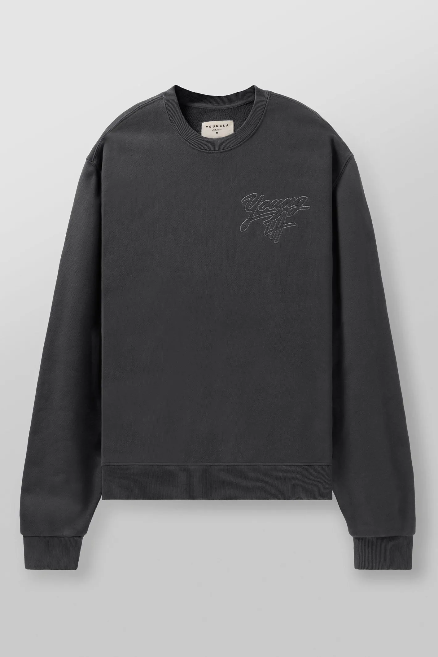 Youngla 5092-Effortless Sets-Crewnecks<Men Outerwear