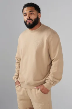 Youngla 5092-Effortless Sets-Crewnecks<Men Outerwear